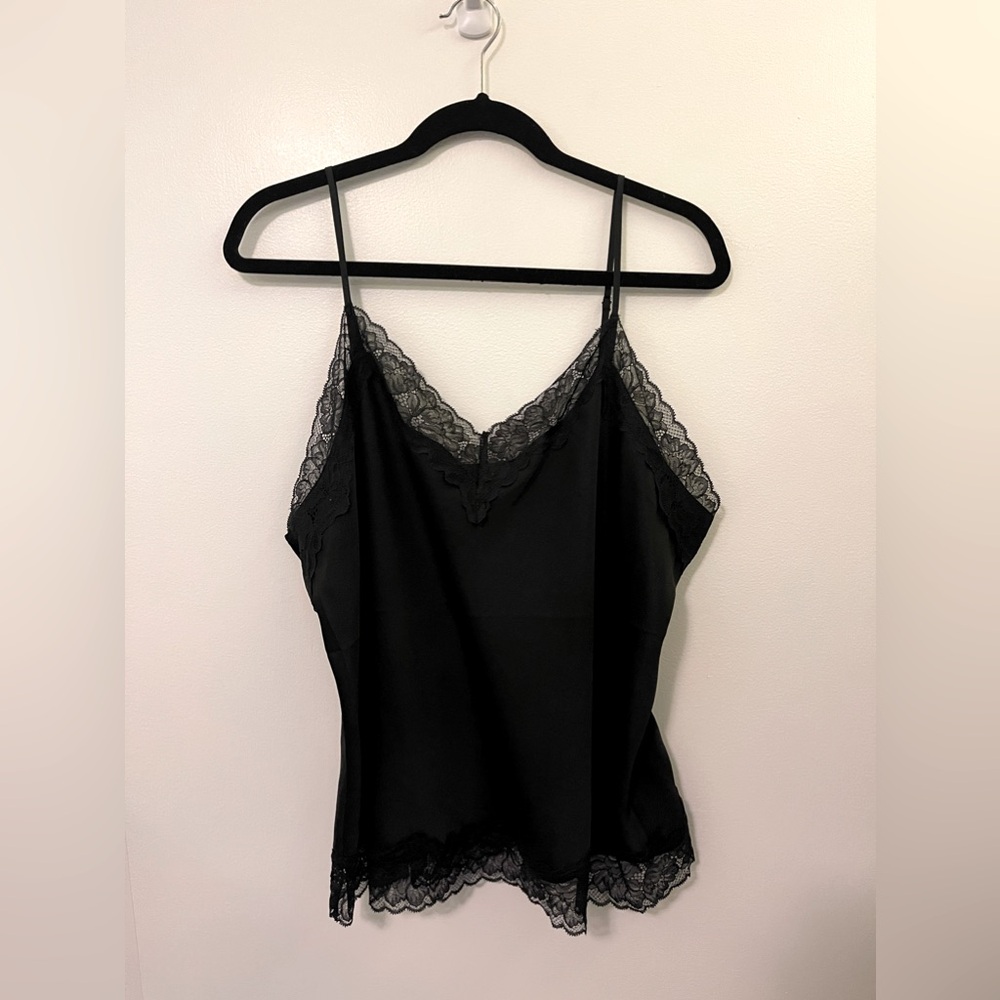 Express Lace Trim V-Neck Downtown Cami